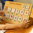 Quadro de Tarefas KidsBoard – Organização divertida para os pequenos