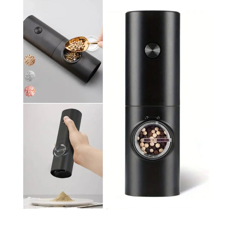 Moedor de Temperos Elétrico Premium – Moagem Rápida e Sem Esforço