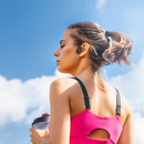 Fone Condução Óssea Bluetooth Aurix Pro - Esportes Ar Livre Resistente a Agua/Suor