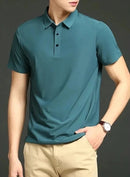 Camisa Polo UltraComfort Inteligente - Estilo que Não Amassa