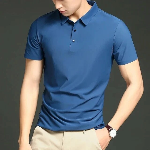 Camisa Polo UltraComfort Inteligente - Estilo que Não Amassa