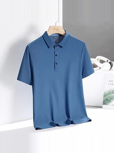 Camisa Polo UltraComfort Inteligente - Estilo que Não Amassa