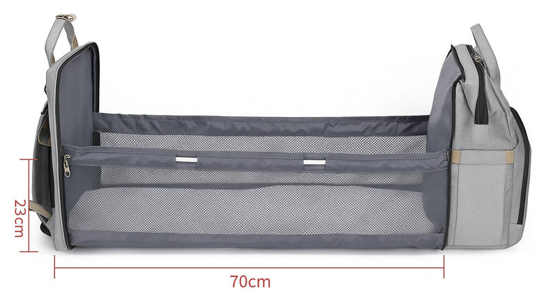 Mochila Maternidade Magic - Berço Portátil Onde Você Estiver