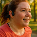 Fone Condução Óssea Bluetooth Aurix Pro - Esportes Ar Livre Resistente a Agua/Suor