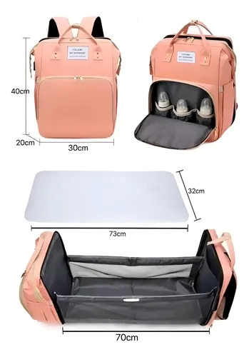 Mochila Maternidade Magic - Berço Portátil Onde Você Estiver