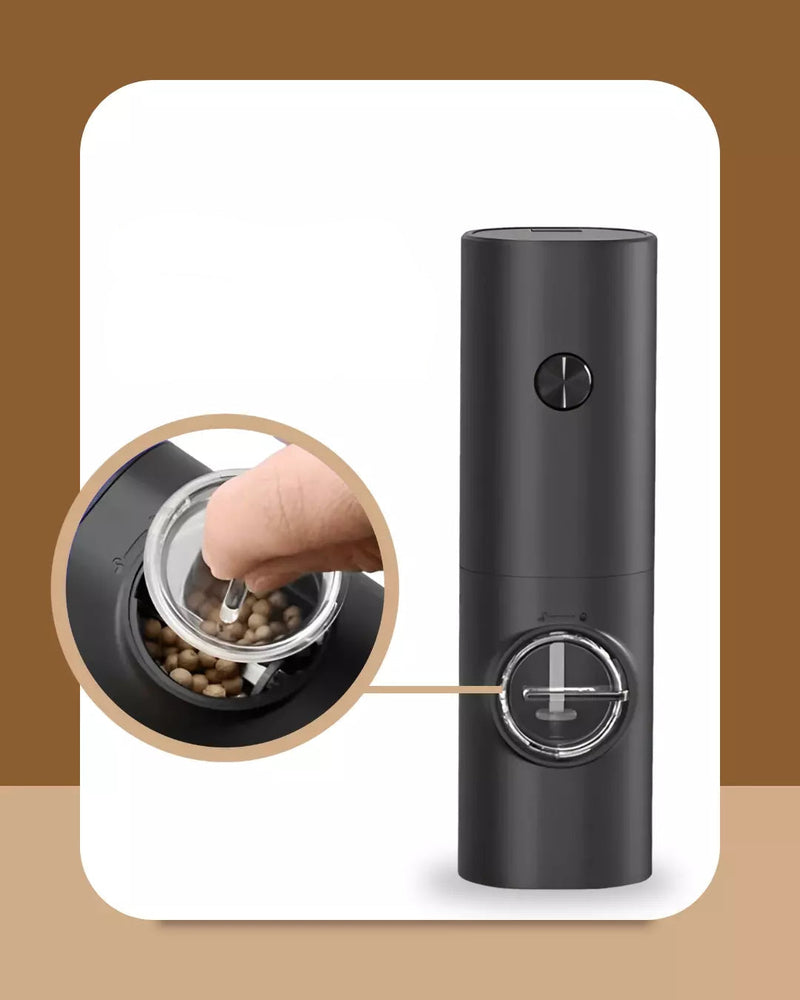 Moedor de Temperos Elétrico Premium – Moagem Rápida e Sem Esforço
