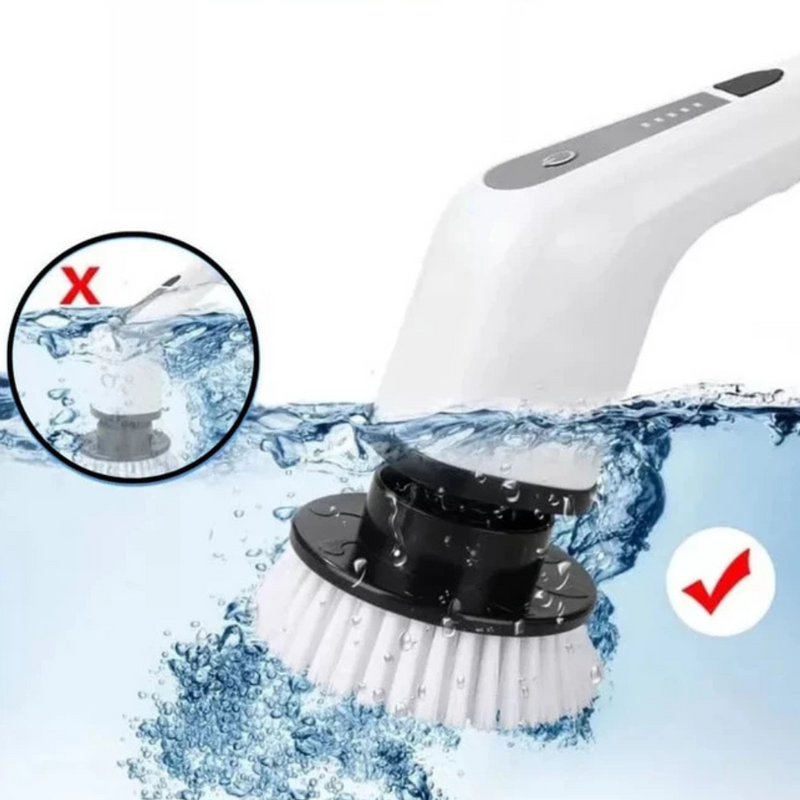 Escova Elétrica 3 em 1 CleanPro - Limpeza Profunda em Qualquer Superfície