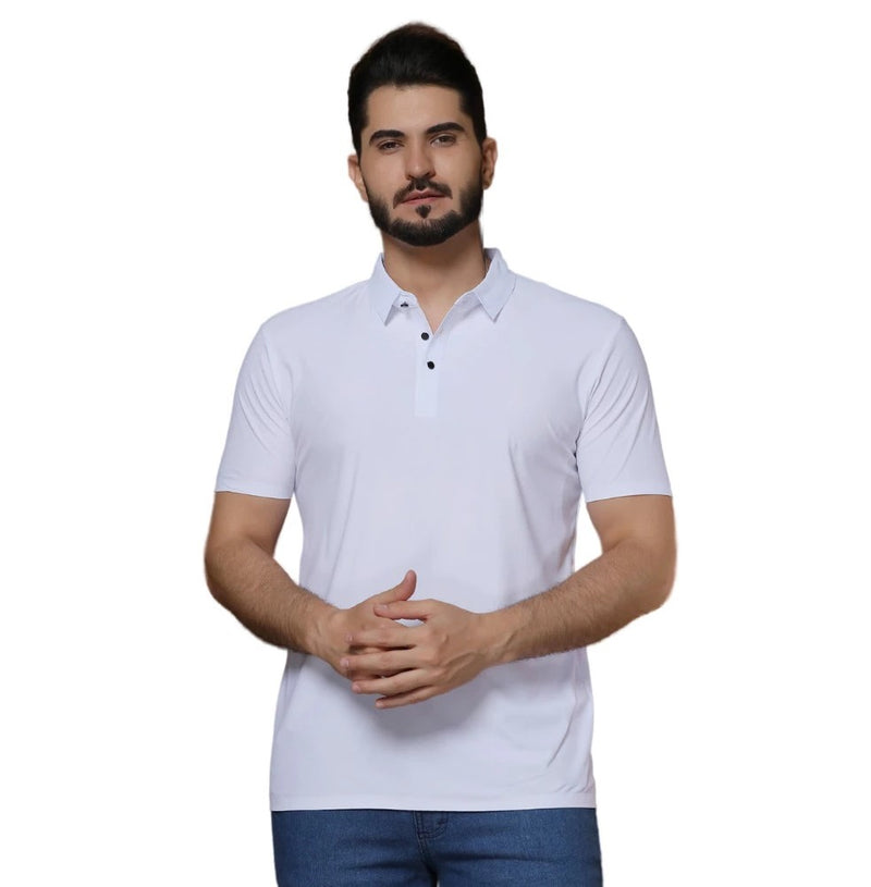 Camisa Polo UltraComfort Inteligente - Estilo que Não Amassa